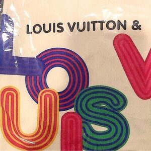 Louis Vuitton canvas tote